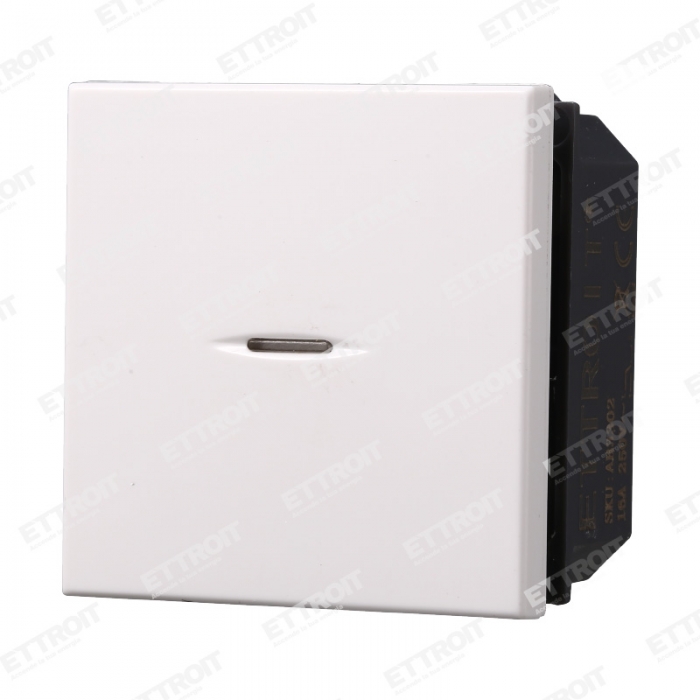 PULSANTE ASSIALE 2P 1P 16A 220V