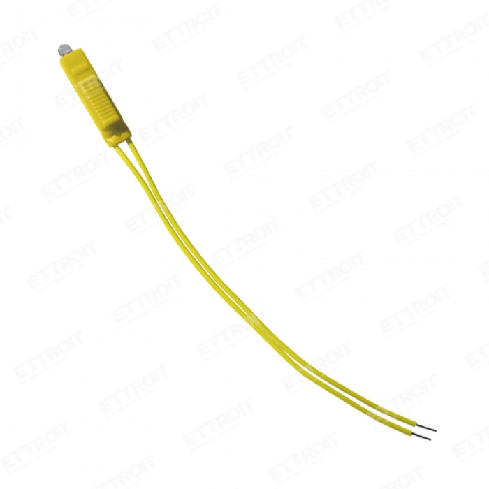 LAMPADA LED GIALLO 0.5W 220V