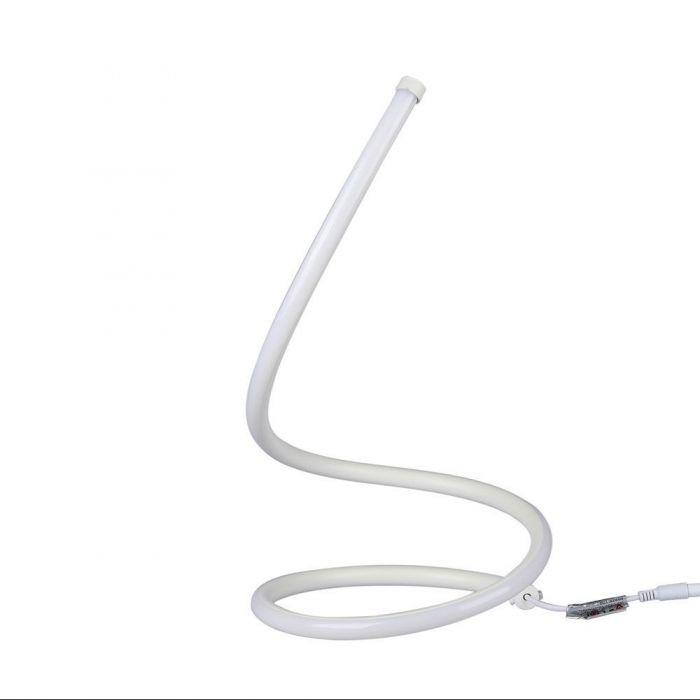 17W  Designer Table Lamp With EU Plug Cord  Switch White 3000K