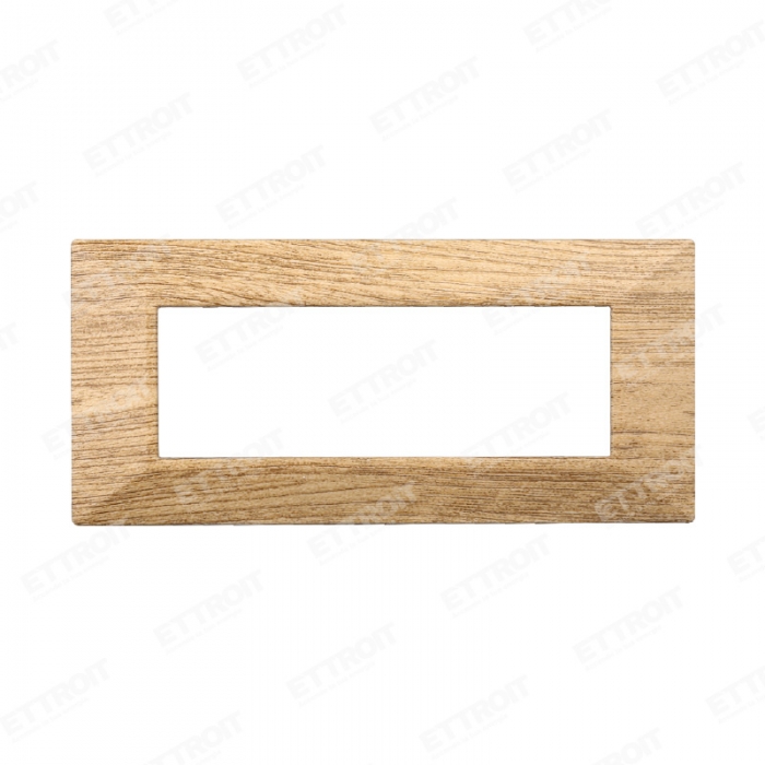 PLACCA PIRAMIDE 6P LEGNO SCURO