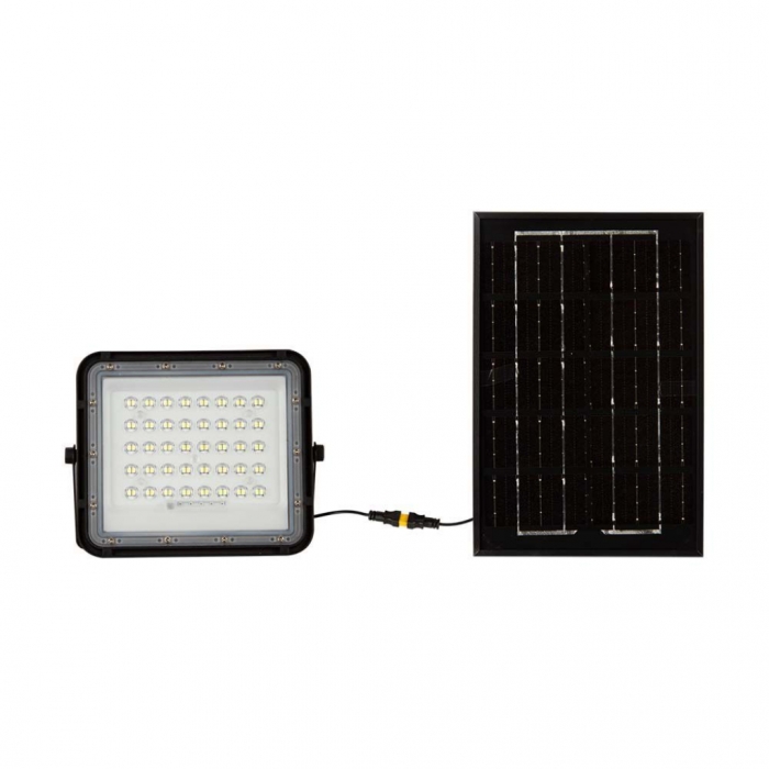 Faro LED con Telecomando e Pannello Solare Batteria sostituibile