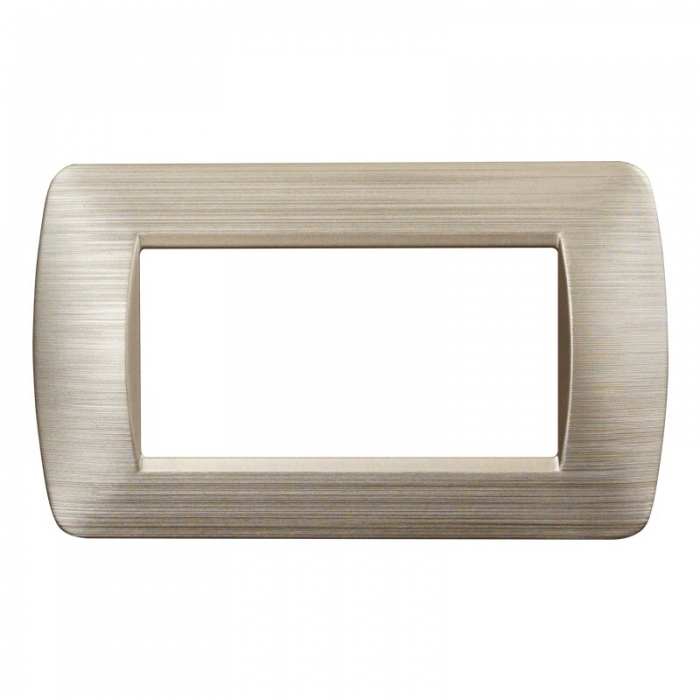 PLACCA 4P ORO SATINATO