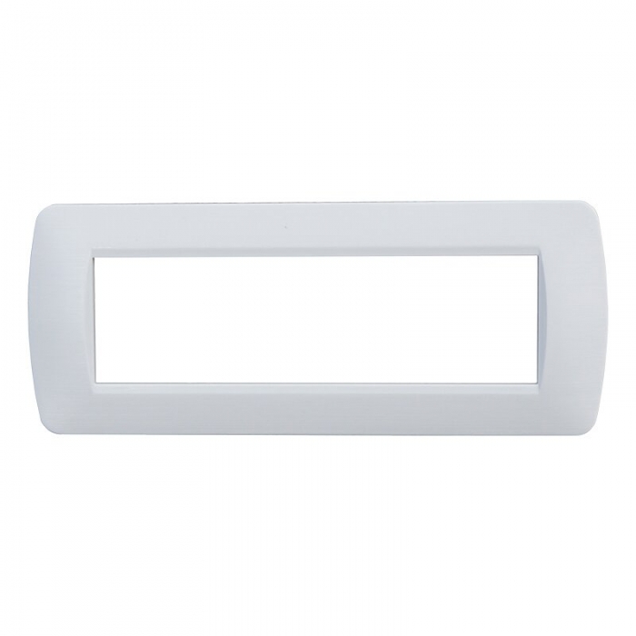 PLACCA 7P BIANCO SATINATO