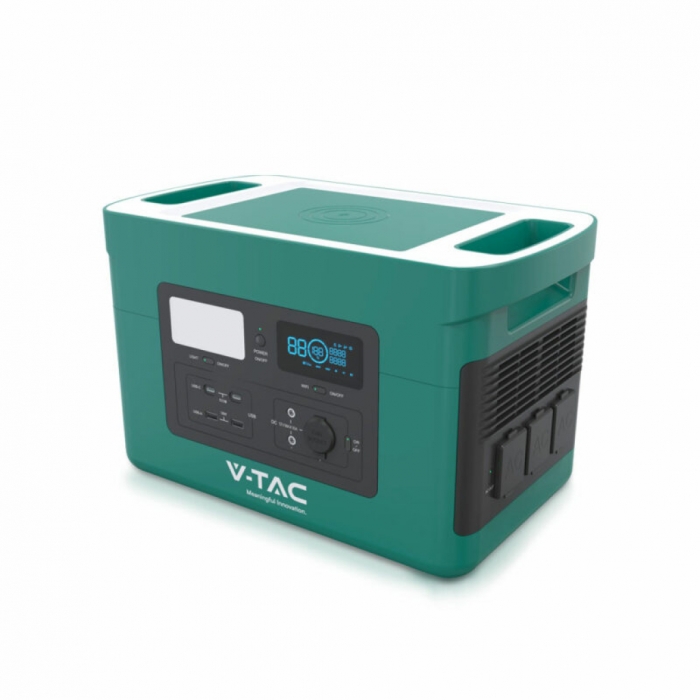 Power Station Portatile con Batteria di Accumulo LiFePO4 EU Socket SKU: 11627 