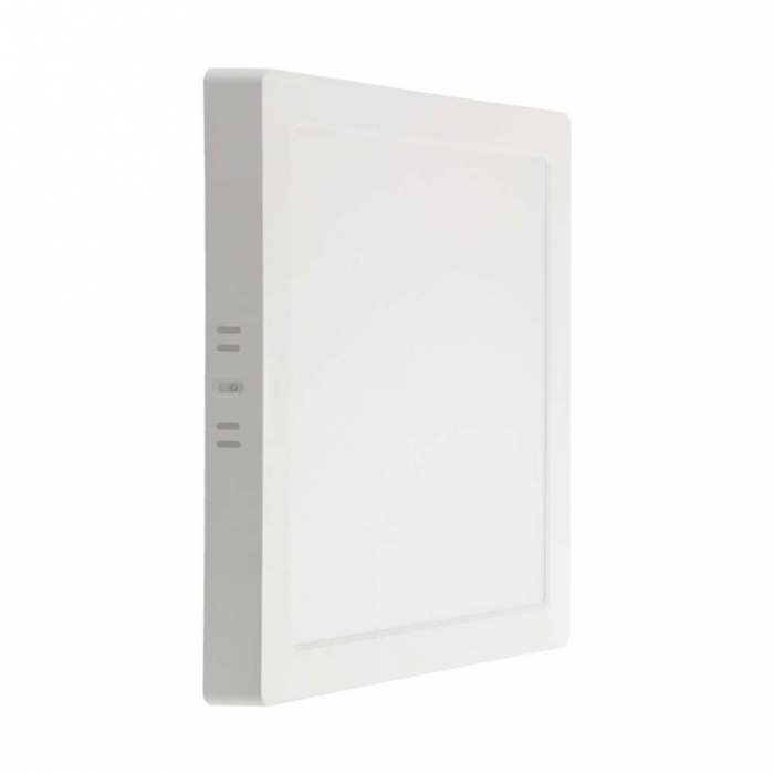 Pannello LED 18W Montaggio a Plafone Quadrato Colore Bianco 3000K