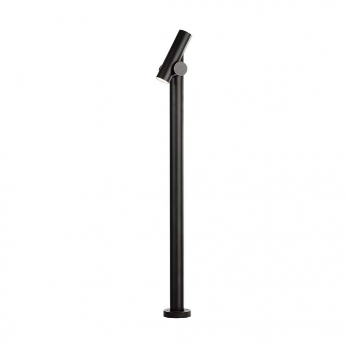 Faretto LED Doppio bidirezionale da Terra 2*2,6W Colore Nero 129*159*1000mm 3000K 