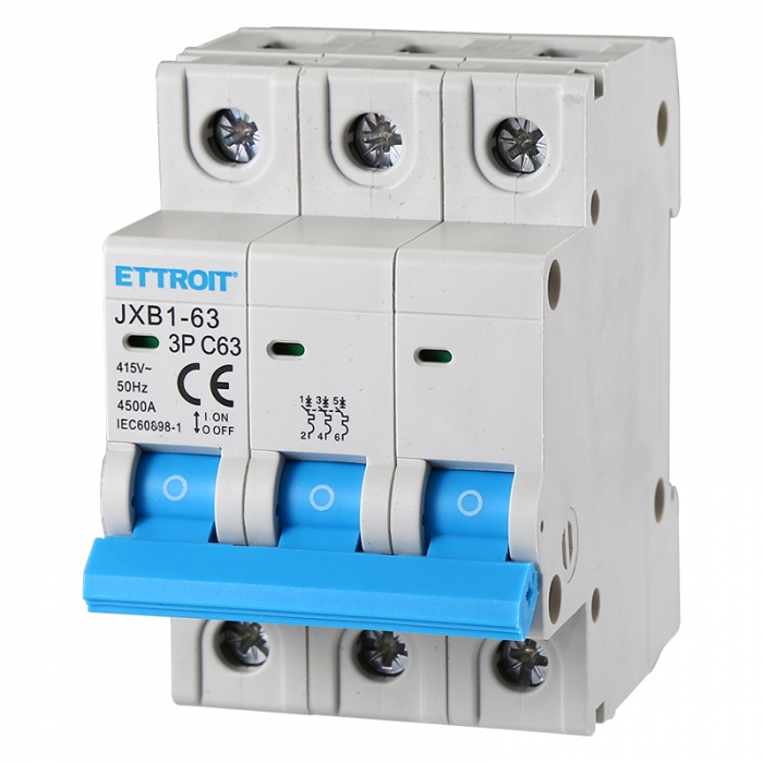Interruttore Magnetotermico 3P 63A 380V 4.5KA