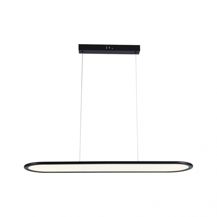 24W LED Hanging Lamp (80*100CM) 4000K Black Body