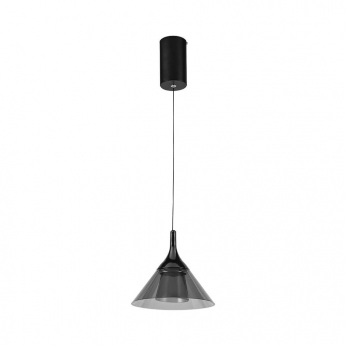 9W LED Designer Hanging Lamp (19.5*17.5*100CM) Black 3000K