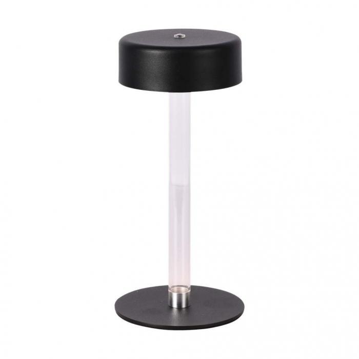 3W LED Table Lamp (D120*260) 3IN1 BlackTransperent Center Pillar