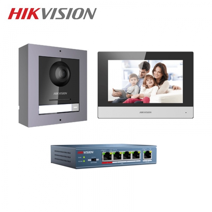 Hikvision Modular IP Video Intercom Kit