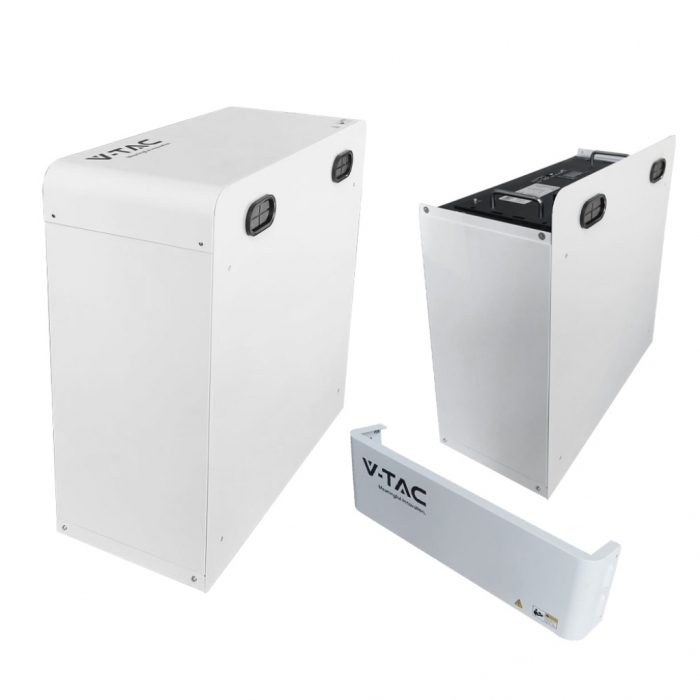 9.6kWh Lithium Battery Storage Rack 48V 6000 Cycles  RACK INCLUSO