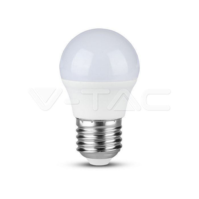 Lampadina LED SAMSUNG Chip 5.5W E27 G45 Plastica Luce Bianca