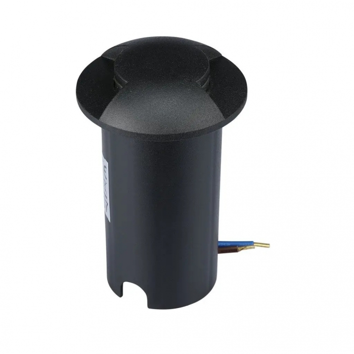 1W LED Underground Light 6400K Black