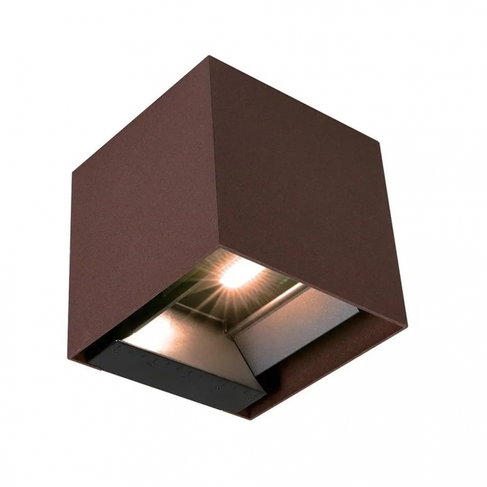 3W LED Solar Wall Light 3in1 Corten Body IP65 Charging Type C PIR Sensor