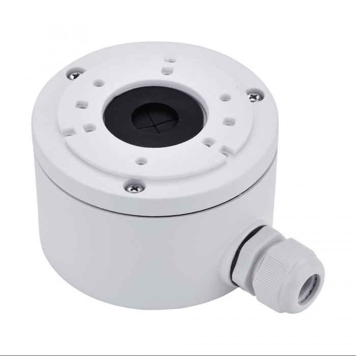 Staffa per telecamera compatibile Hikvision – Versione PLUS con base perni allargata per serie EasyIP recenti – Dimensioni: 100 × 43,5 × 132,1 mm