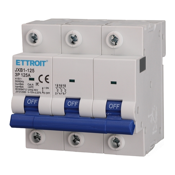 Interruttore Magnetotermico 3P 125A 220V 6KA