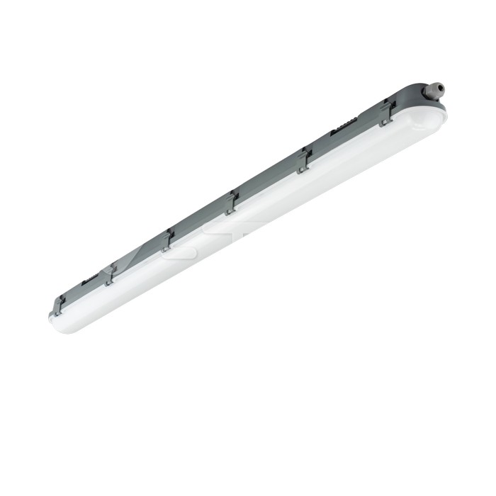 LED Plafoniera impermeabile M-Series 1200mm 36W 6400K Milky Cover 120 lm/W