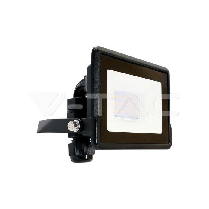 10W LED Floodlight SAMSUNG CHIP Black Body 3000K