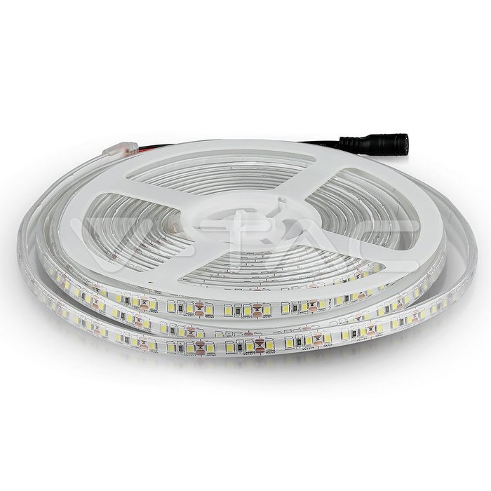 Striscia SMD3528 120 LED/m Bianco caldo IP65