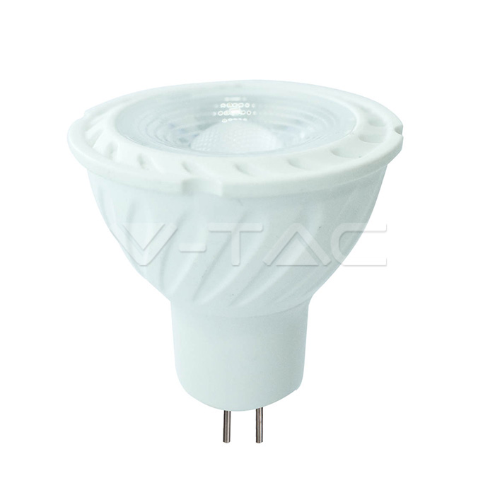LED Faretto SAMSUNG Chip GU5.3 6.5W MR16 Ripple Plastica 38` 3000K