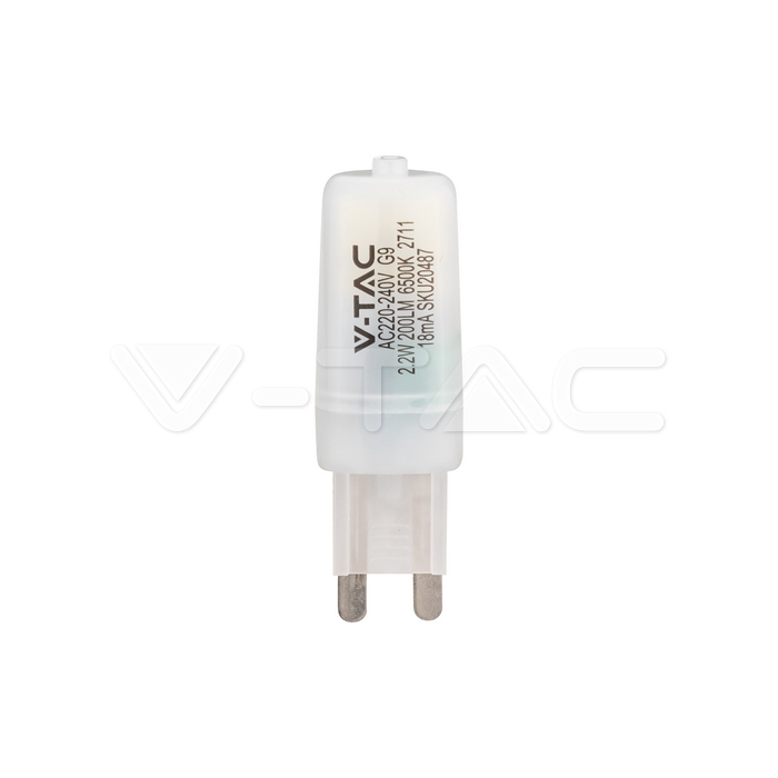  SAMSUNG CHIP - G9 2.2W Plastic 4000K