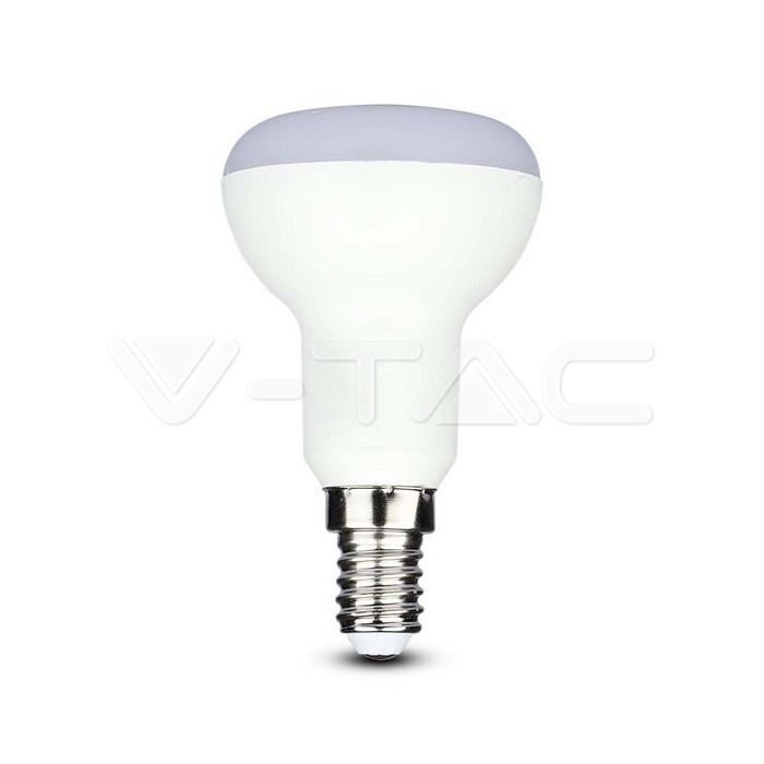 LED Bulb - SAMSUNG CHIP 4.8W E14 R50 Plastic 6400K