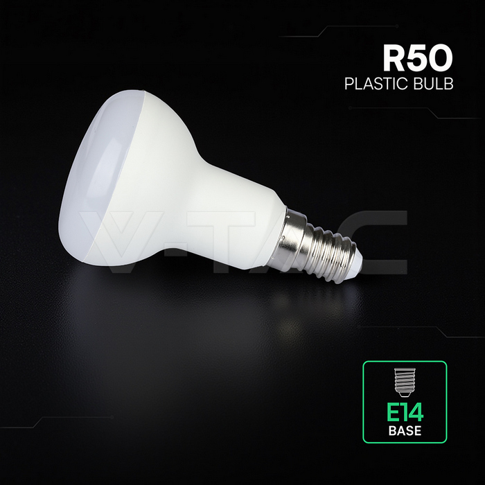 4.8W LED Bulb E14 R50 CREE CHIP 6500K img 3