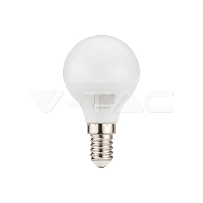 Lampadina LED Chip Samsung E14 5,5W P45 4000K