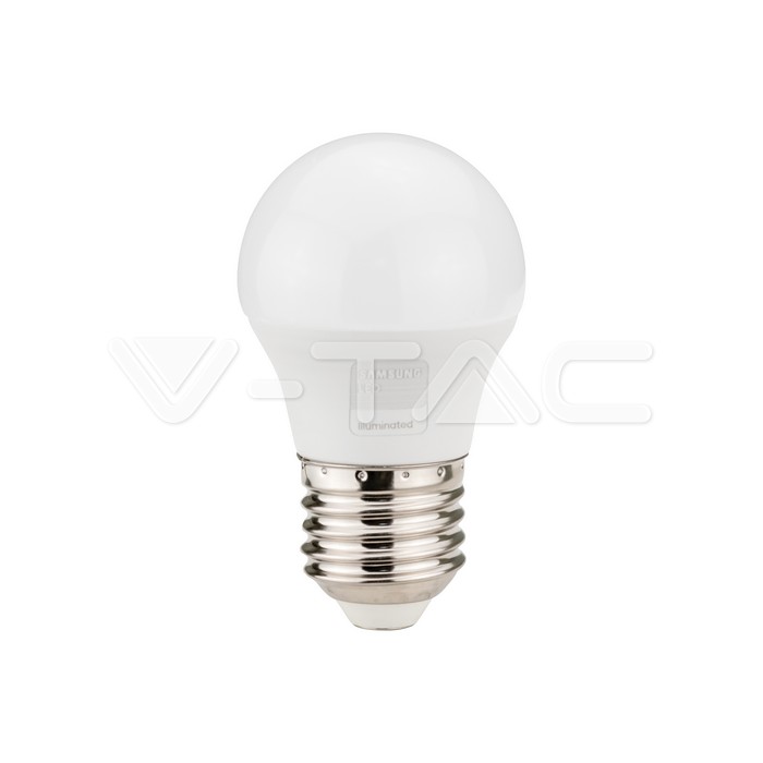 Lampadina LED Chip Samsung E27 5,5W G45 3000K