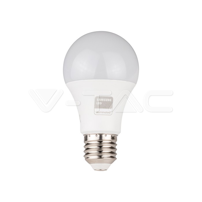 Lampadina LED Chip Samsung E27 10.5W A58 3000K