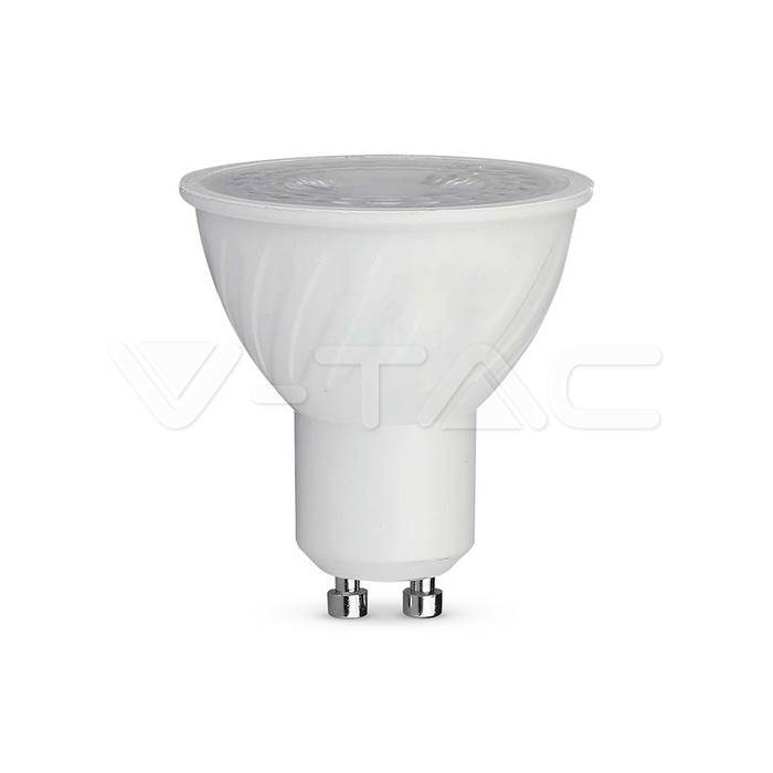 Faretti - 6W GU10 Ripple Plastic 4000K 110°