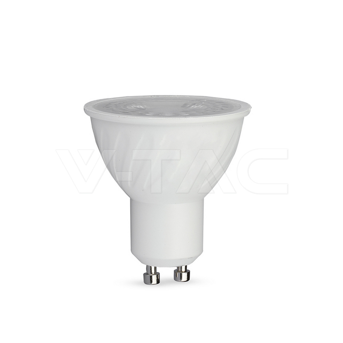 LED Spotlight - CREE CHIP 6W GU10 Ripple Plastic 4000K 110°