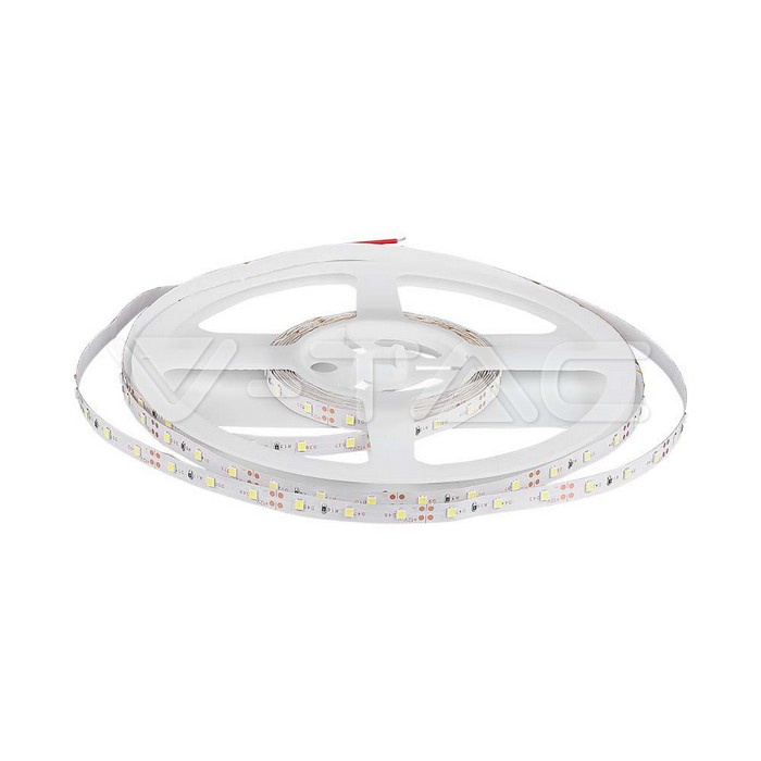 Strip LED SMD3528 3,2W/m 5m 60 LED/m Giallo 12V IP20 8mm