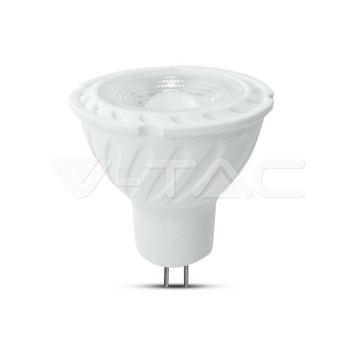 LED Spotlight SAMSUNG CHIP - GU5.3 6W MR16 Riple Plastic 110° 6000K