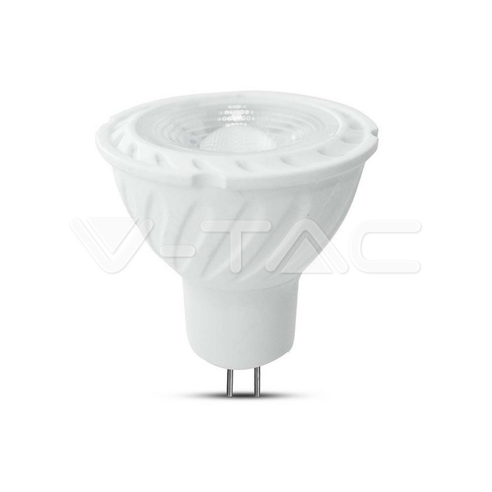 LED Spotlight SAMSUNG CHIP - GU5.3 6W MR16 Riple Plastic 38° 3000K