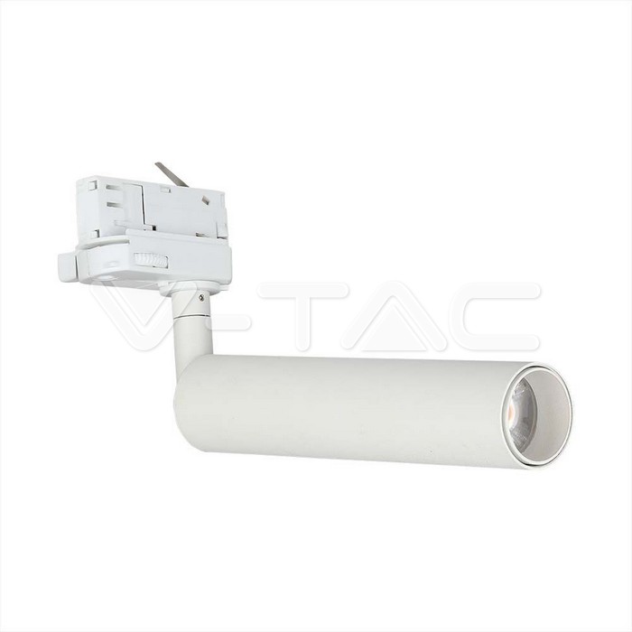 7W LED Tracklight SAMSUNG CHIP White Body 4000K