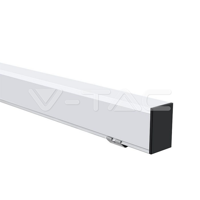 LED Linear Light SAMSUNG CHIP - 40W Hanging Suspension White Body 4000K 1200x50x65mm