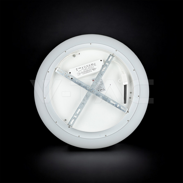 32W Pendant Round Color Changing D460*H100 Dimmable White img 4