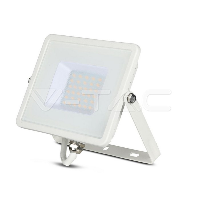 30W LED Floodlight SMD SAMSUNG CHIP G2 White Body 4000K