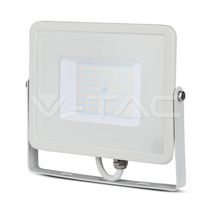 50W LED Floodlight SMD SAMSUNG CHIP White Body 4000K