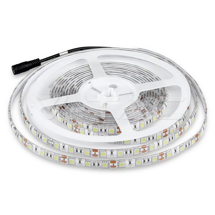 Striscia SMD5050 60 LED/m Bianco caldo IP65