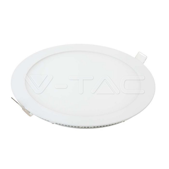 18W LED Premium Panel Downlight - Round 3000K