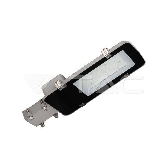 Armatura Stradale LED Chip Samsung 30W Colore Grigio 4000K IP65