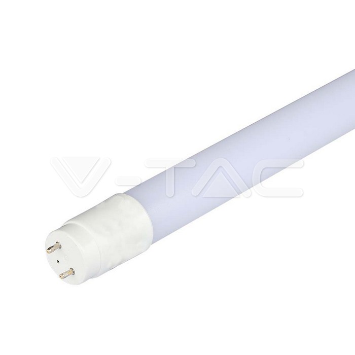 Tubo LED Chip Samsung T8 18W 100LM/W G13 120cm in Nanoplastica