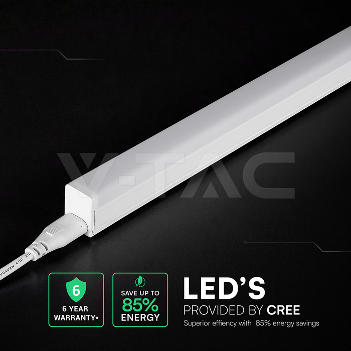 4W LED Batten Fitting T5 CREE CHIP 4000K img 5