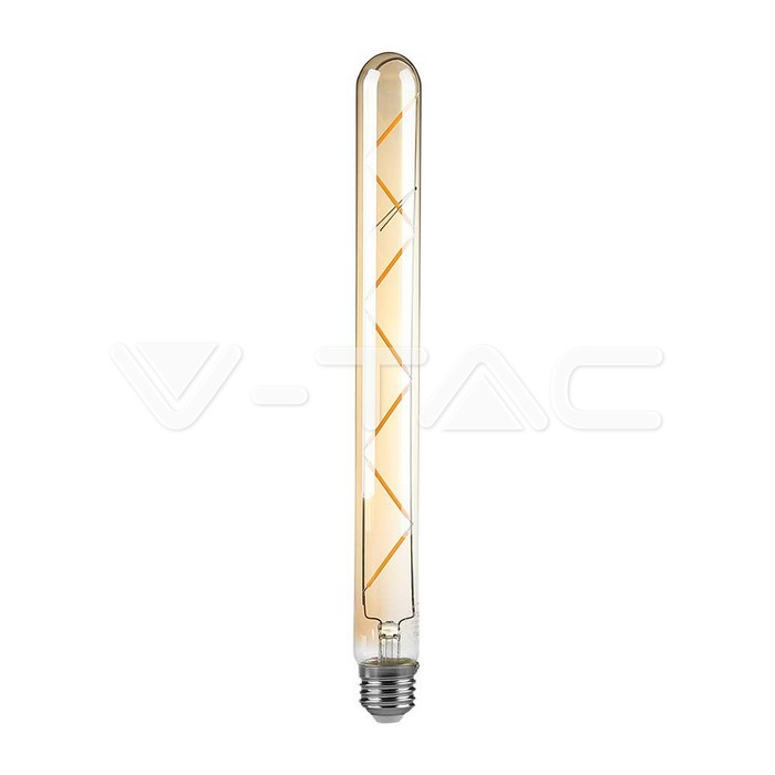 LED - 7W T30 E27 Filament Amber 2200K