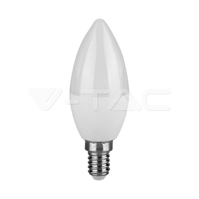 LED Bulb - 4.5W E14 Candle 6400K  3 PCS Blister
