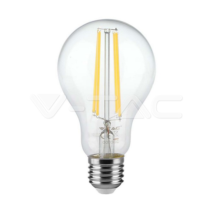 12W Filament E27 A60 Clear Cover 3000K