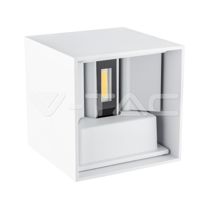 11W LED Wall Lamp With Bridgelux Chip White 4000K Square